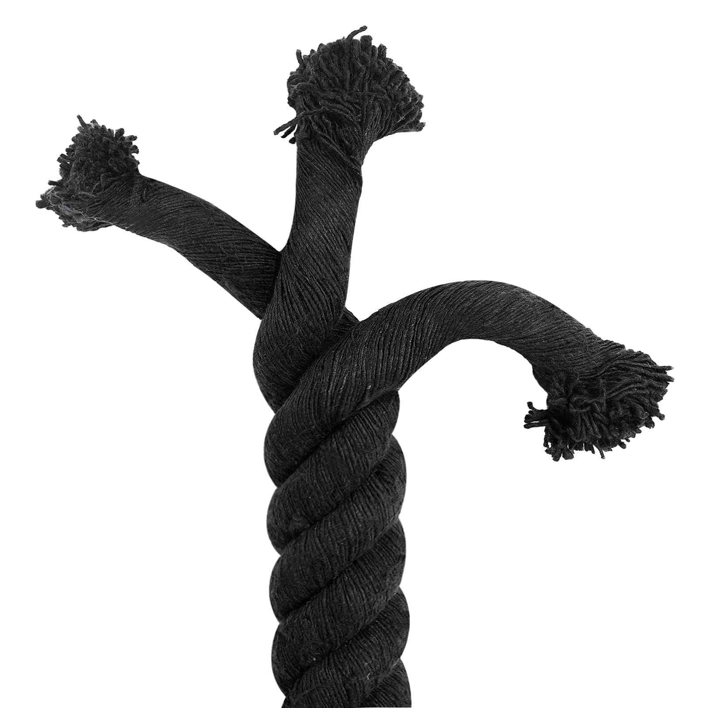 Rope Black 6 x 6 x 500 cm Cotton