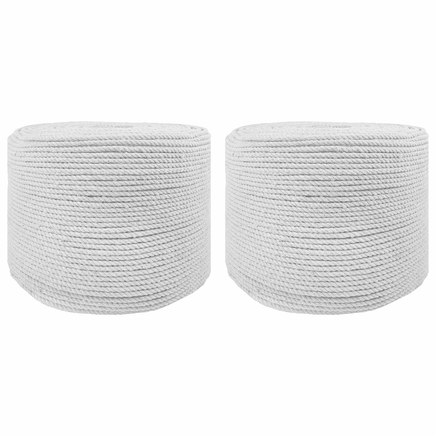 Rope 2 pcs White Cotton