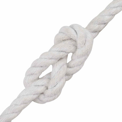 Cotton Twine 4 mm 500 m White 100% Cotton