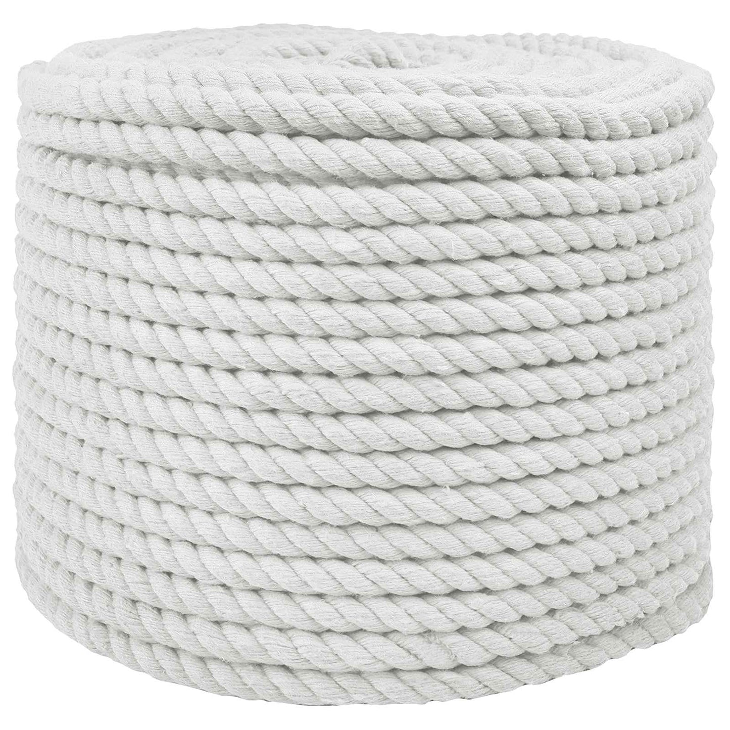 Cotton Rope 10 mm 50 m White 100% Cotton