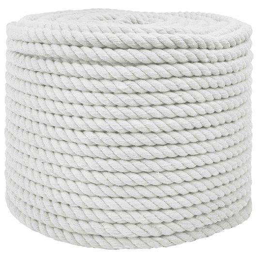 Cotton Rope 14 mm 250 m White 100% Cotton