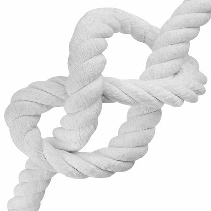 Cotton Rope 40 mm 5 m White 100% Cotton