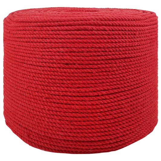 Cotton Twine 10 pcs 2 mm 100 m Red 100% Cotton