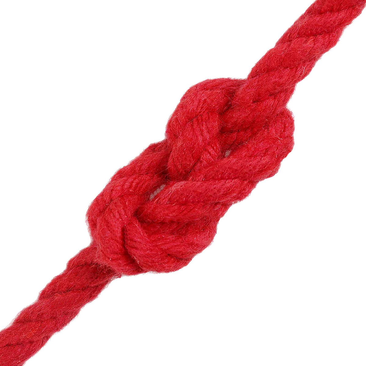 Cotton Rope 6 mm 250 m Red 100% Cotton