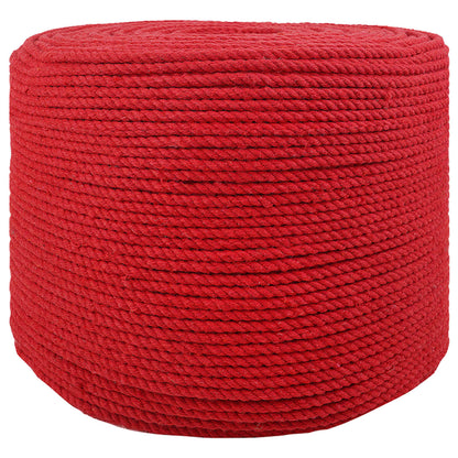 Rope Red 0.8 x 0.8 x 50000 cm Cotton