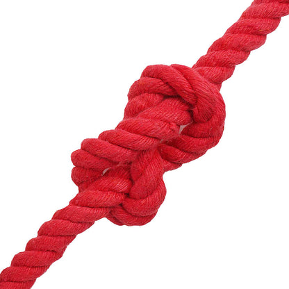 Rope Red 1.4 x 1.4 x 5000 cm Cotton