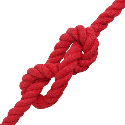 Cotton Rope 16 mm 50 m Red 100% Cotton