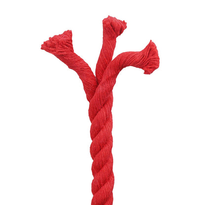Cotton Rope 16 mm 50 m Red 100% Cotton