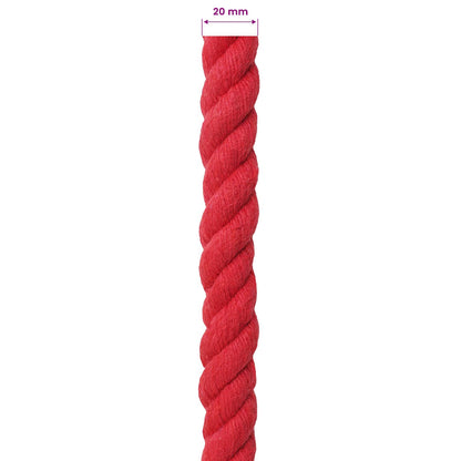 Rope Red 2 x 2 x 2500 cm Cotton