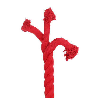 Cotton Rope 30 mm 25 m Red 100% Cotton