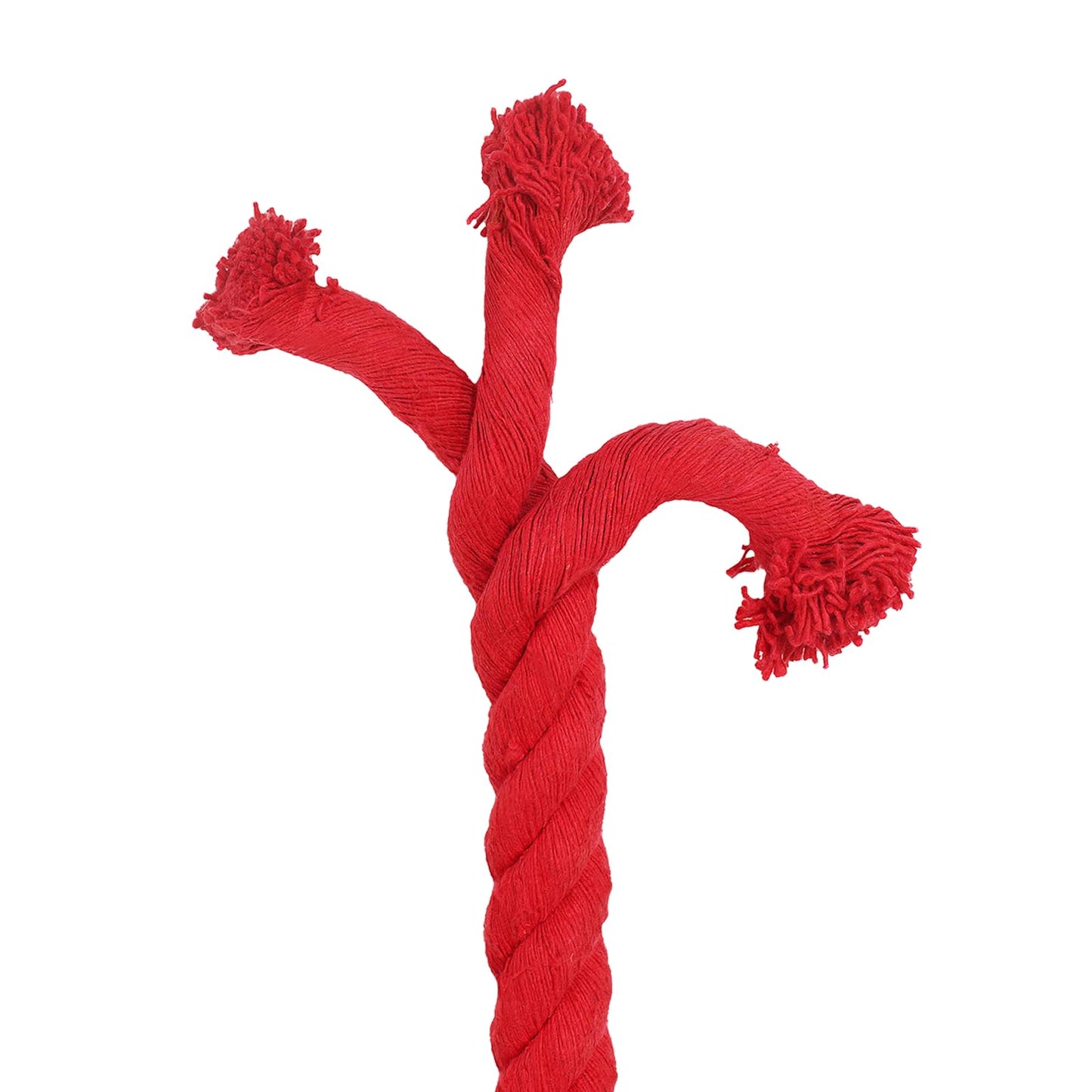 Cotton Rope 36 mm 25 m Red 100% Cotton