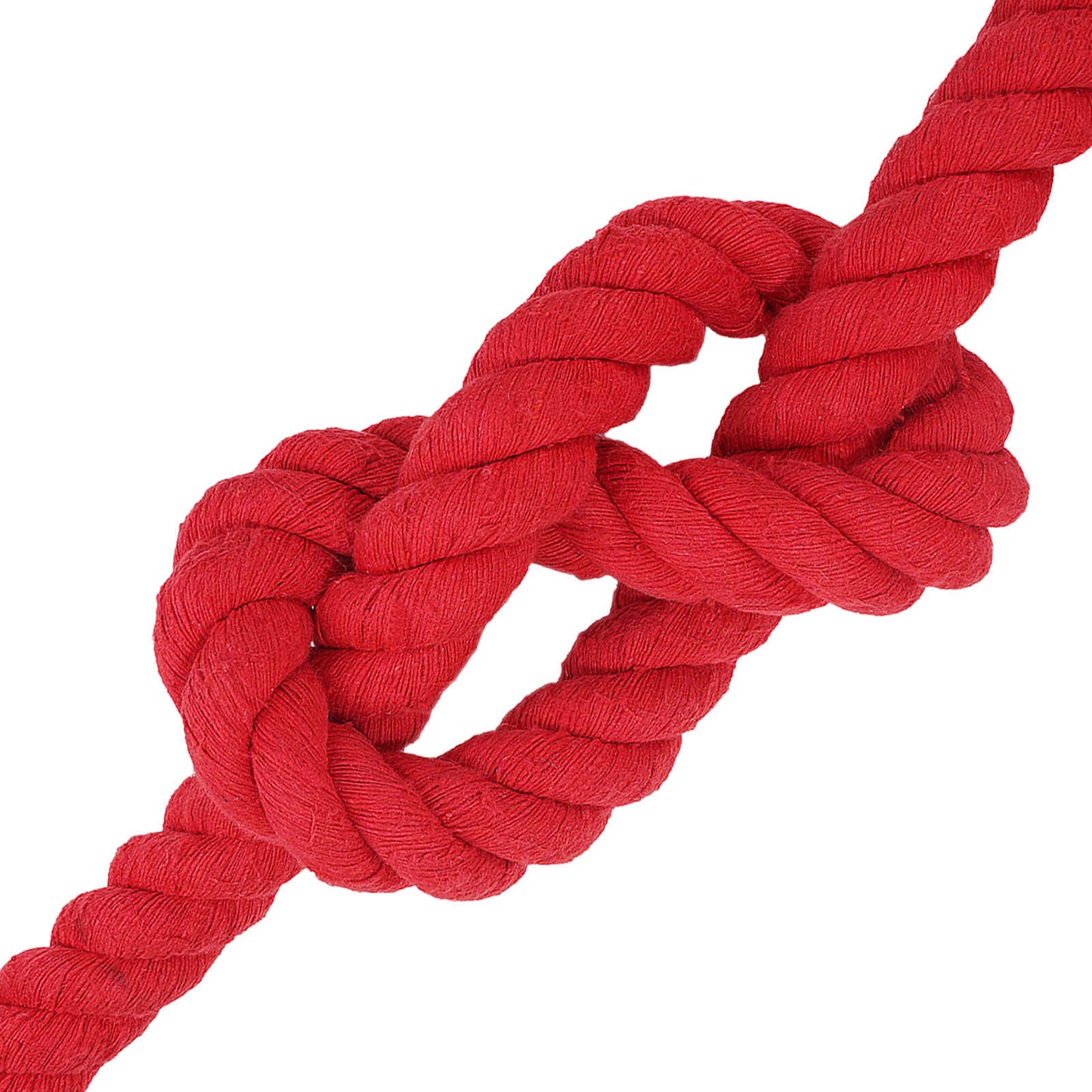 Cotton Rope 50 mm 5 m Red 100% Cotton