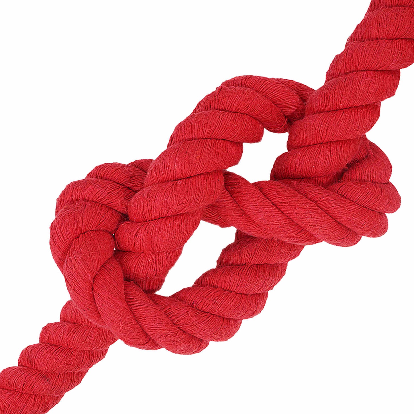 Cotton Rope 60 mm 5 m Red 100% Cotton