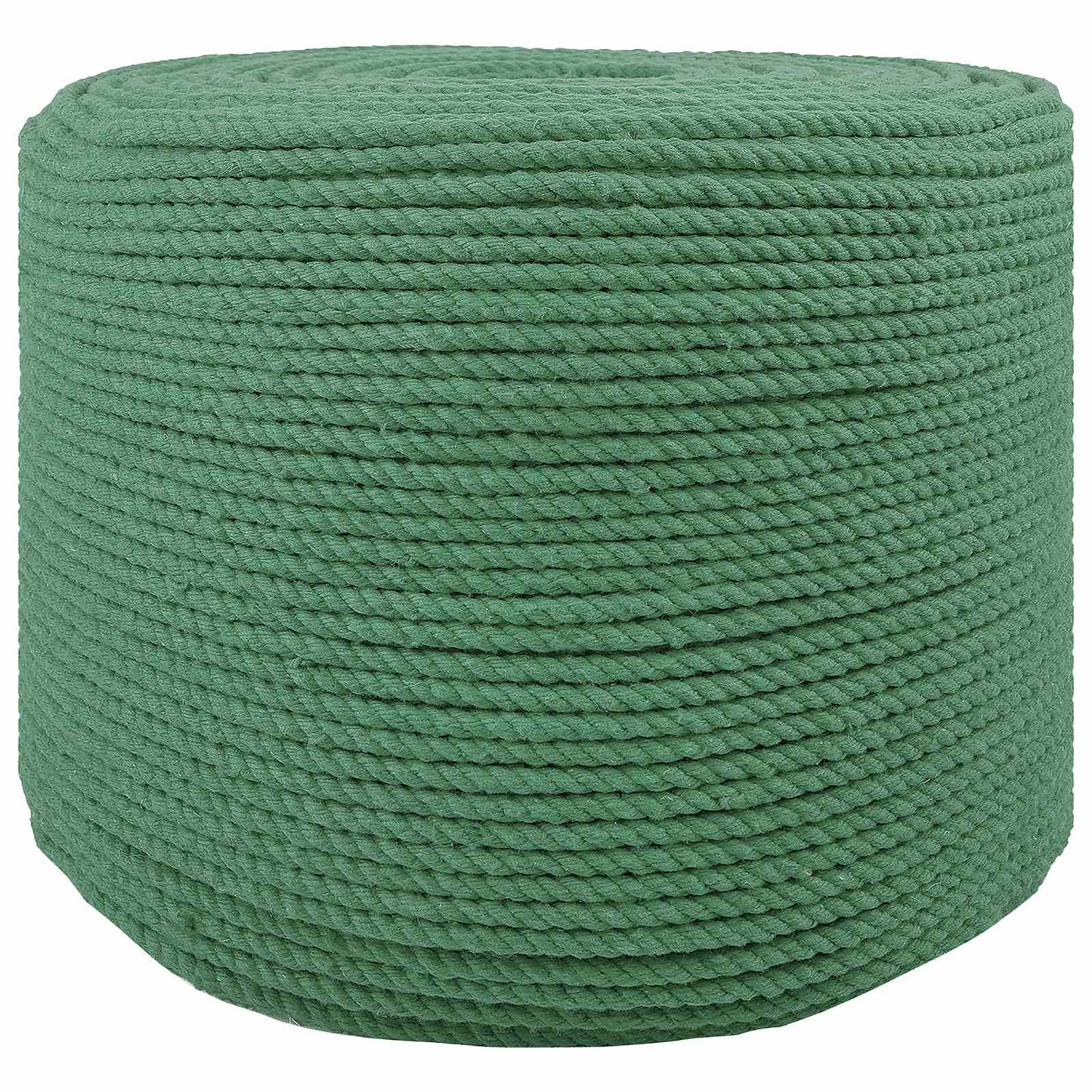 Cotton Rope 6 mm 500 m Green 100% Cotton