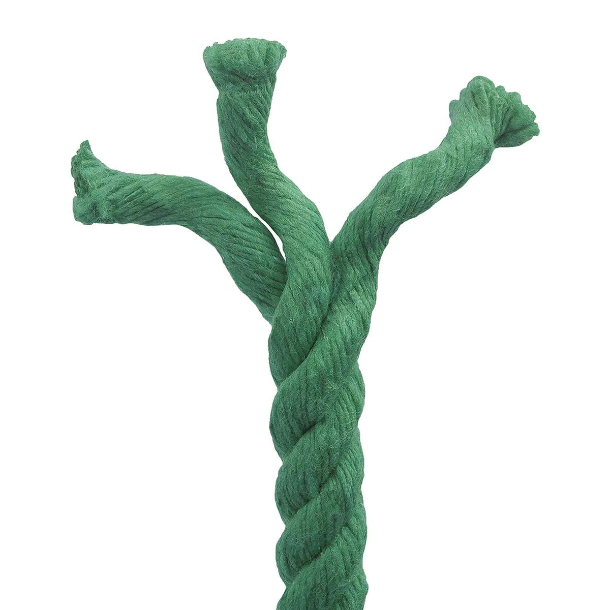Cotton Rope 14 mm 100 m Green 100% Cotton