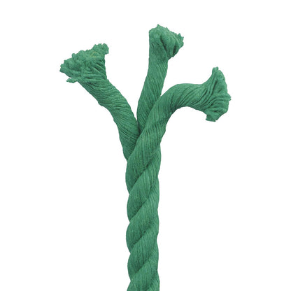 Cotton Rope 16 mm 100 m Green 100% Cotton
