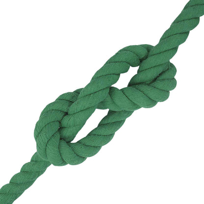 Cotton Rope 30 mm 50 m Green 100% Cotton
