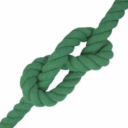 Cotton Rope 36 mm 10 m Green 100% Cotton