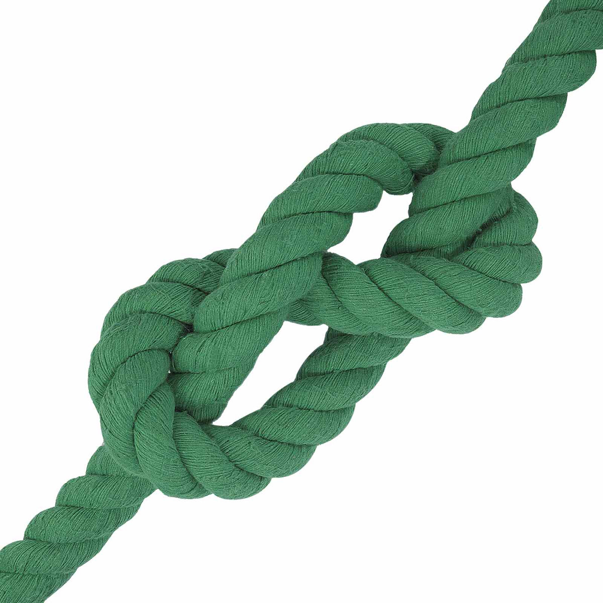 Cotton Rope 40 mm 5 m Green 100% Cotton