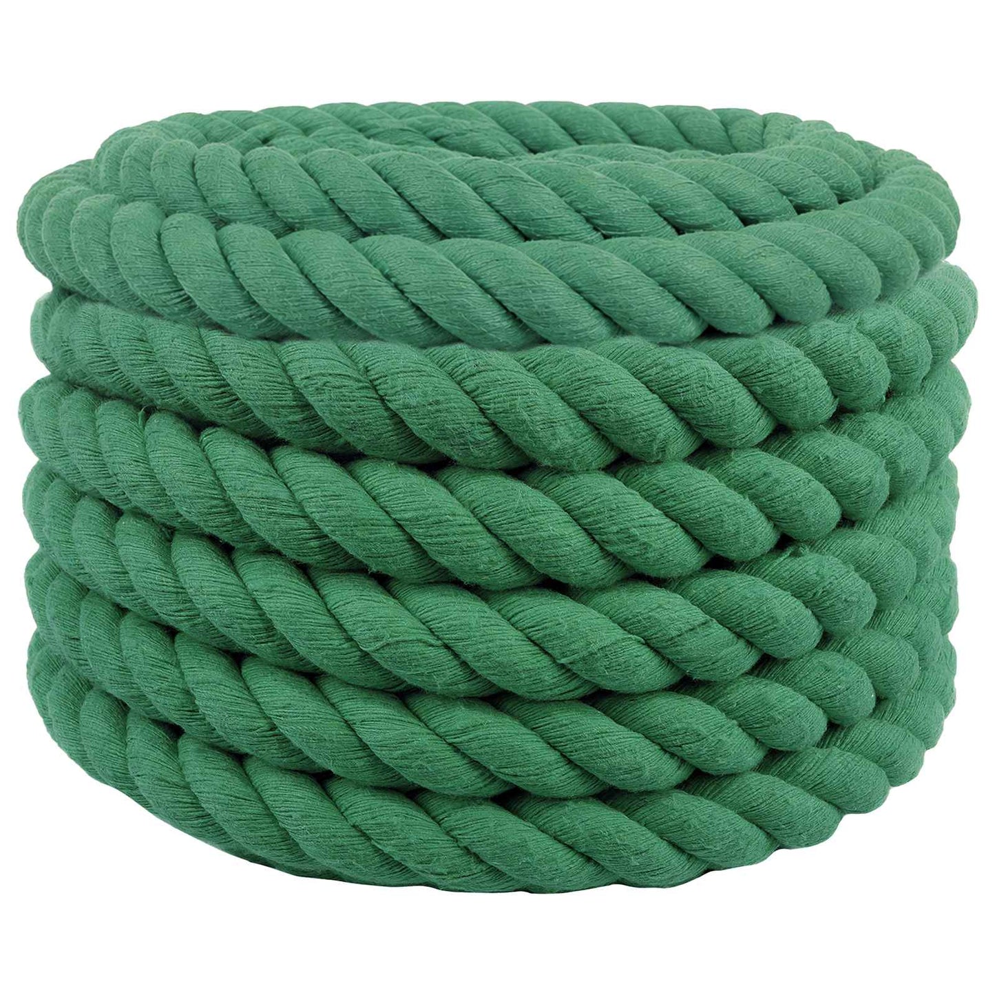 Cotton Rope 50 mm 10 m Green 100% Cotton