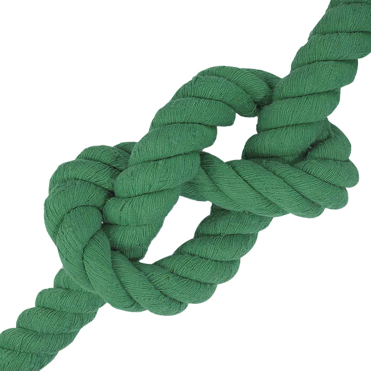 Cotton Rope 60 mm 10 m Green 100% Cotton