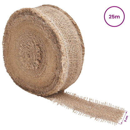 Jute Roll Natural 5 x 2500 cm