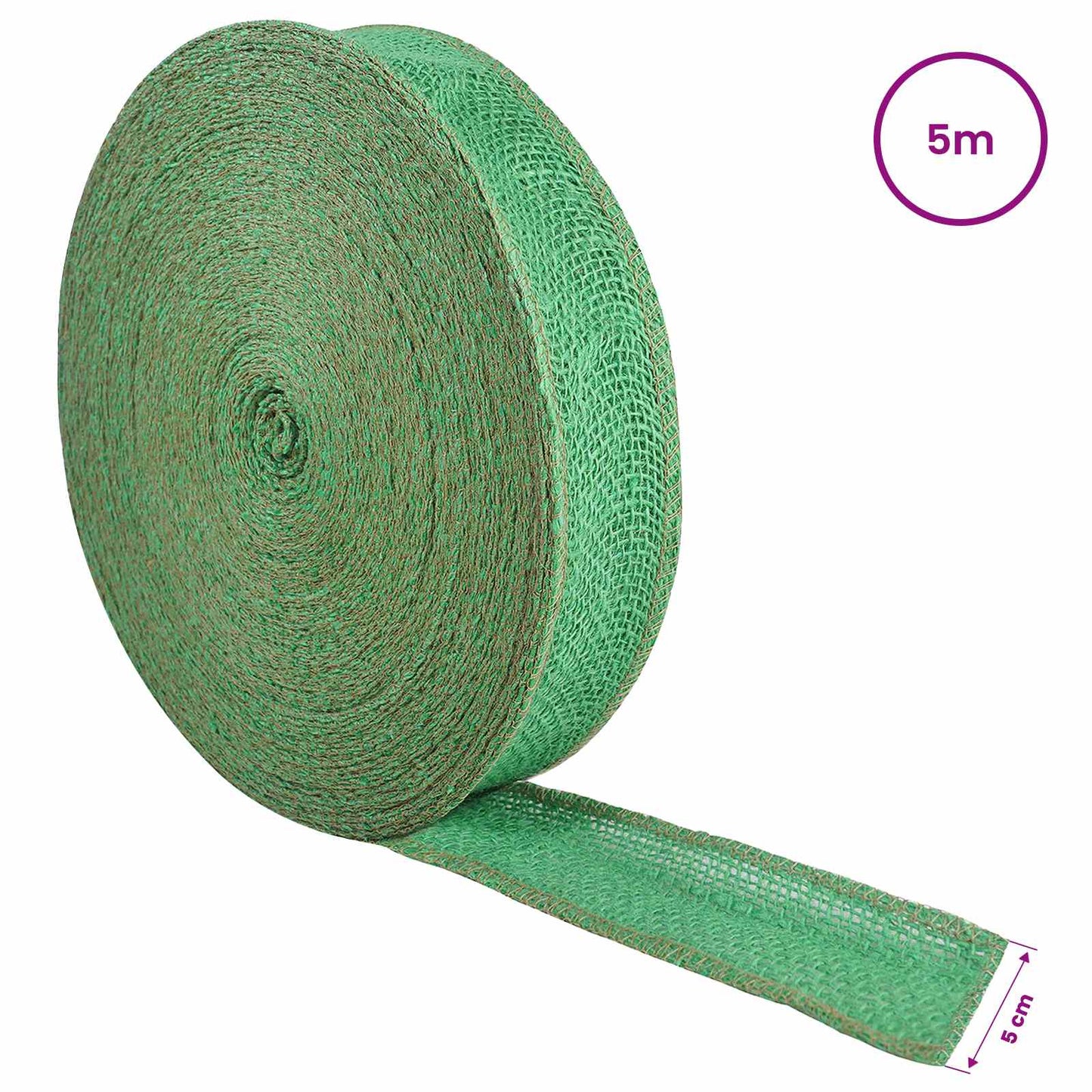 Jute Roll Green 5 x 500 cm