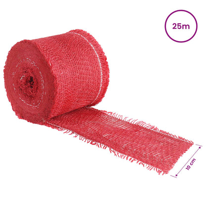 Jute Roll Red 10 x 2500 cm