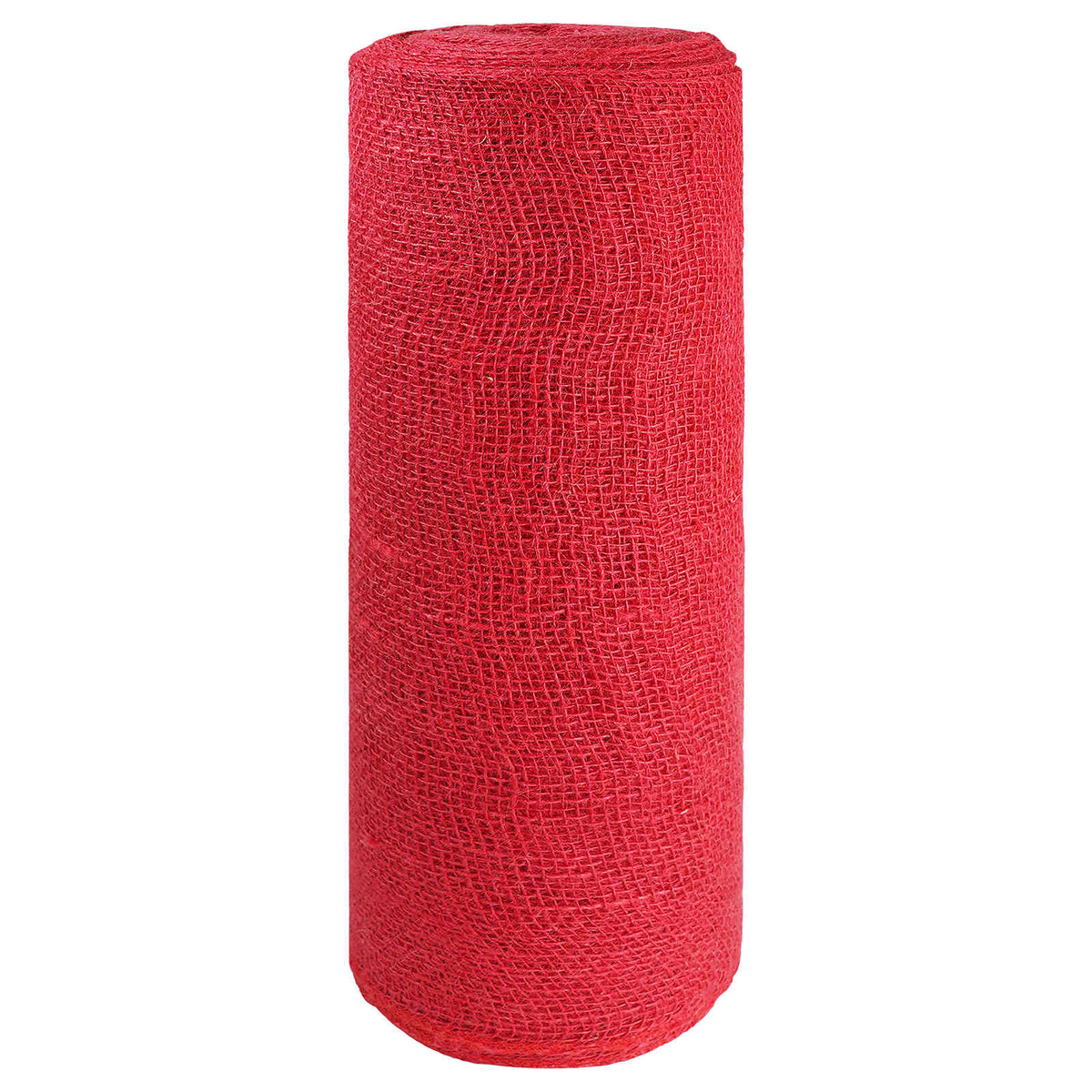 Jute Roll 100 x 10000 cm Red