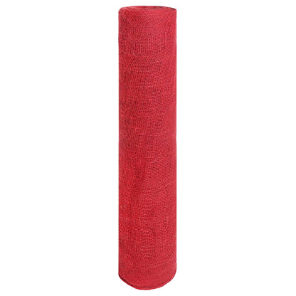 Jute Roll 160 x 2500 cm Red