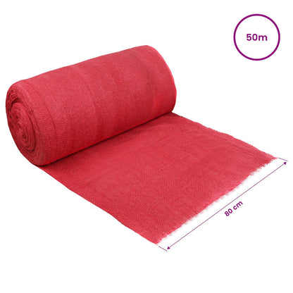 Jute Roll Red 160 x 5000 cm