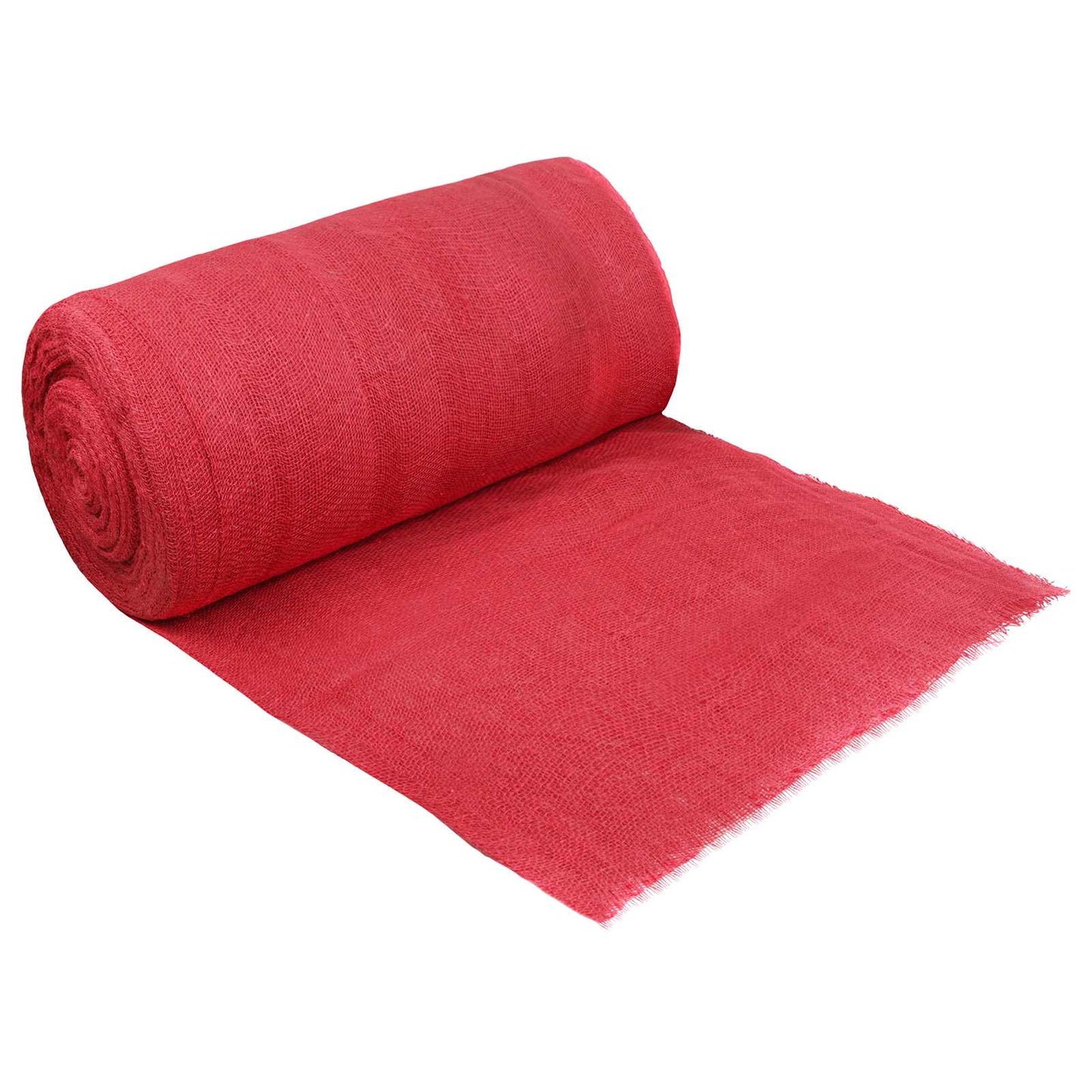Jute Roll 160 x 10000 cm Red
