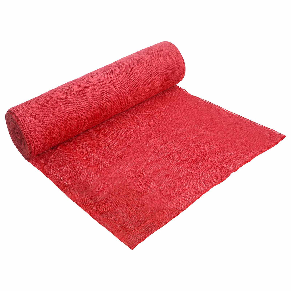 Jute Roll 200 x 2500 cm Red