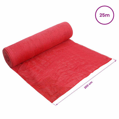 Jute Roll 200 x 2500 cm Red