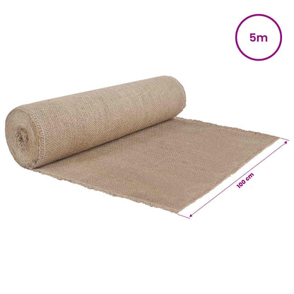 Jute Roll Natural 100 x 500 cm