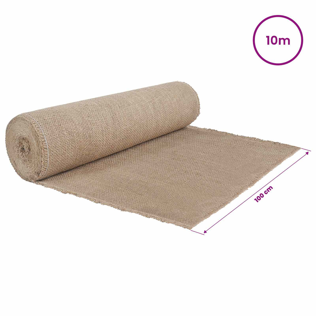 Jute Roll 100 x 1000 cm Natural