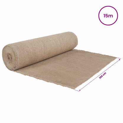 Jute Roll 100 x 1500 cm Natural