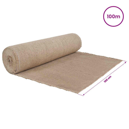 Jute Roll 100 x 10000 cm Natural