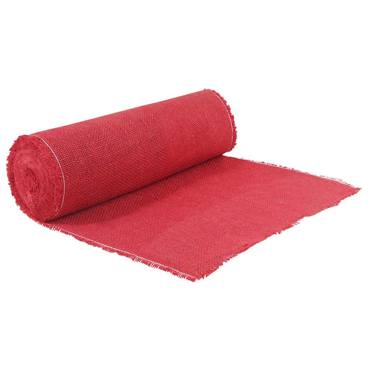 Jute Roll 160 x 1500 cm Red