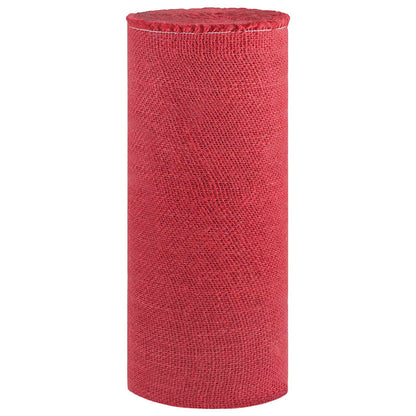 Jute Roll 160 x 1500 cm Red