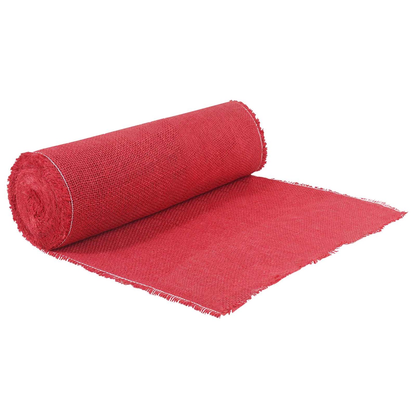 Jute Roll 160 x 5000 cm Red