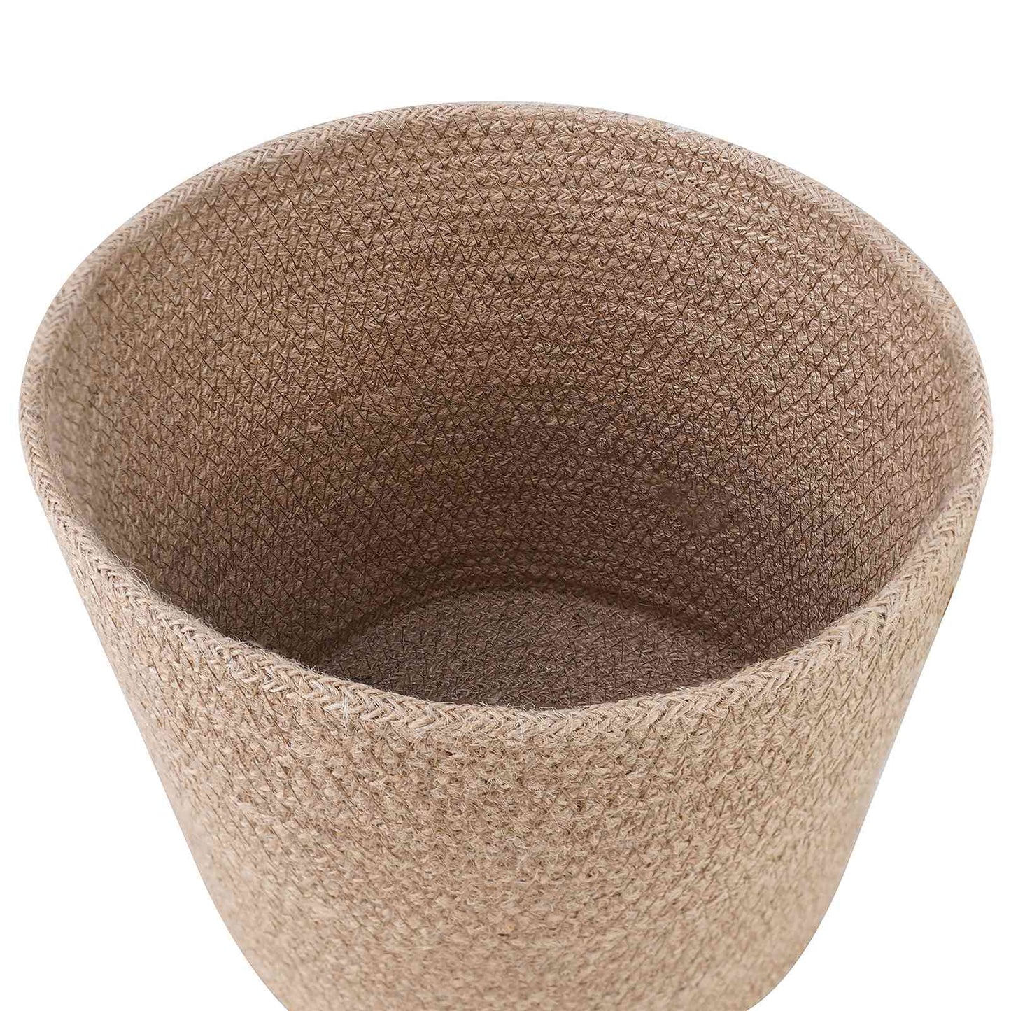 Plant Pot Set 2 pcs Natural Ø 28 x 28 cm 100% Tossa Jute