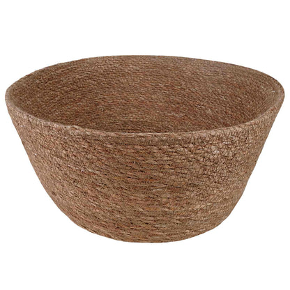 Plant Pot with Handles 2 pcs Natural Ø 32 x 32 cm 100% Seagrass