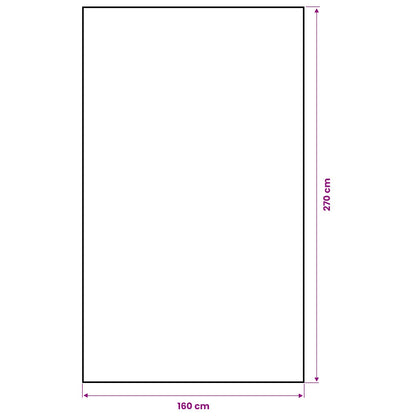Jute Tablecloth Natural 160 x 270 cm 100% Tossa Jute