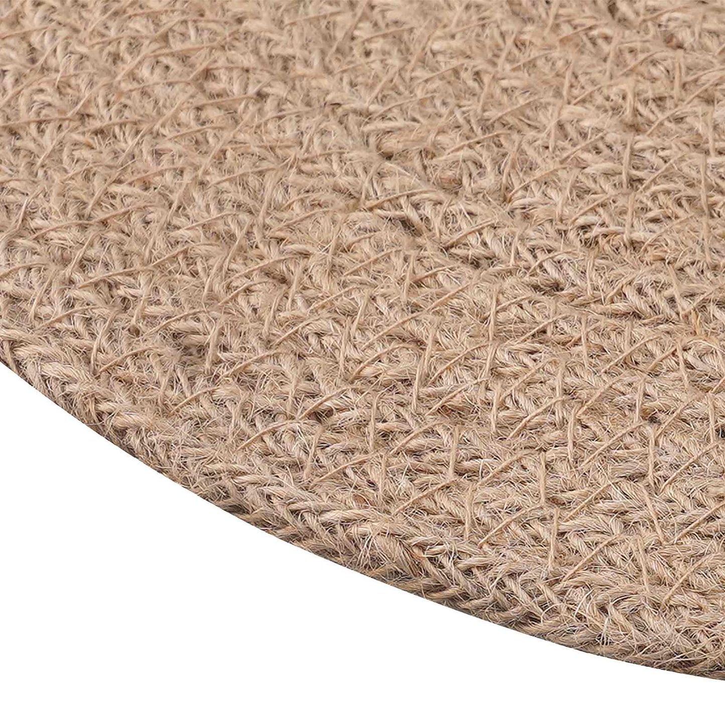 Jute Placemets 12 pcs Natural Ø 30 cm 100% Tossa Jute