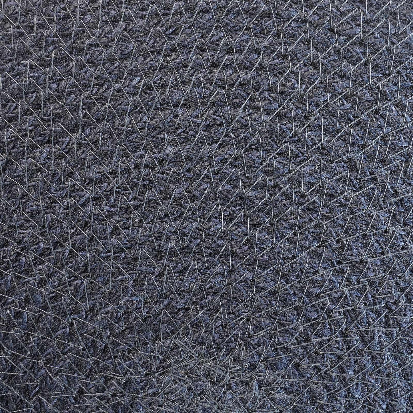 Jute Placemets 6 pcs Dark grey Ø 30 cm 100% Tossa Jute