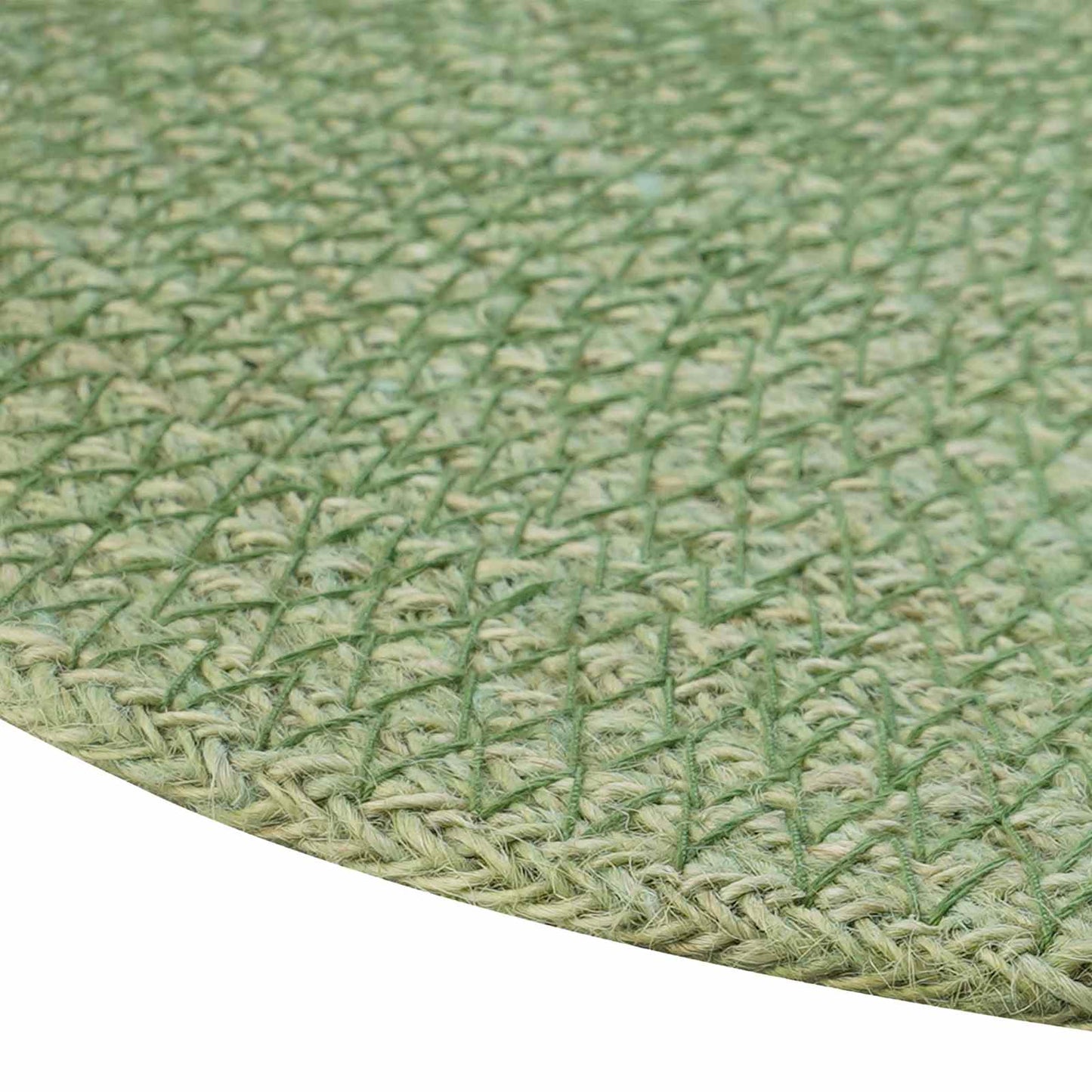 Jute Placemets 12 pcs Olive green 100% Tossa Jute