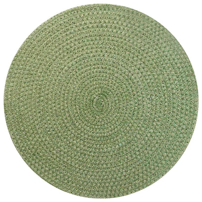Jute Placemets 12 pcs Olive green 100% Tossa Jute