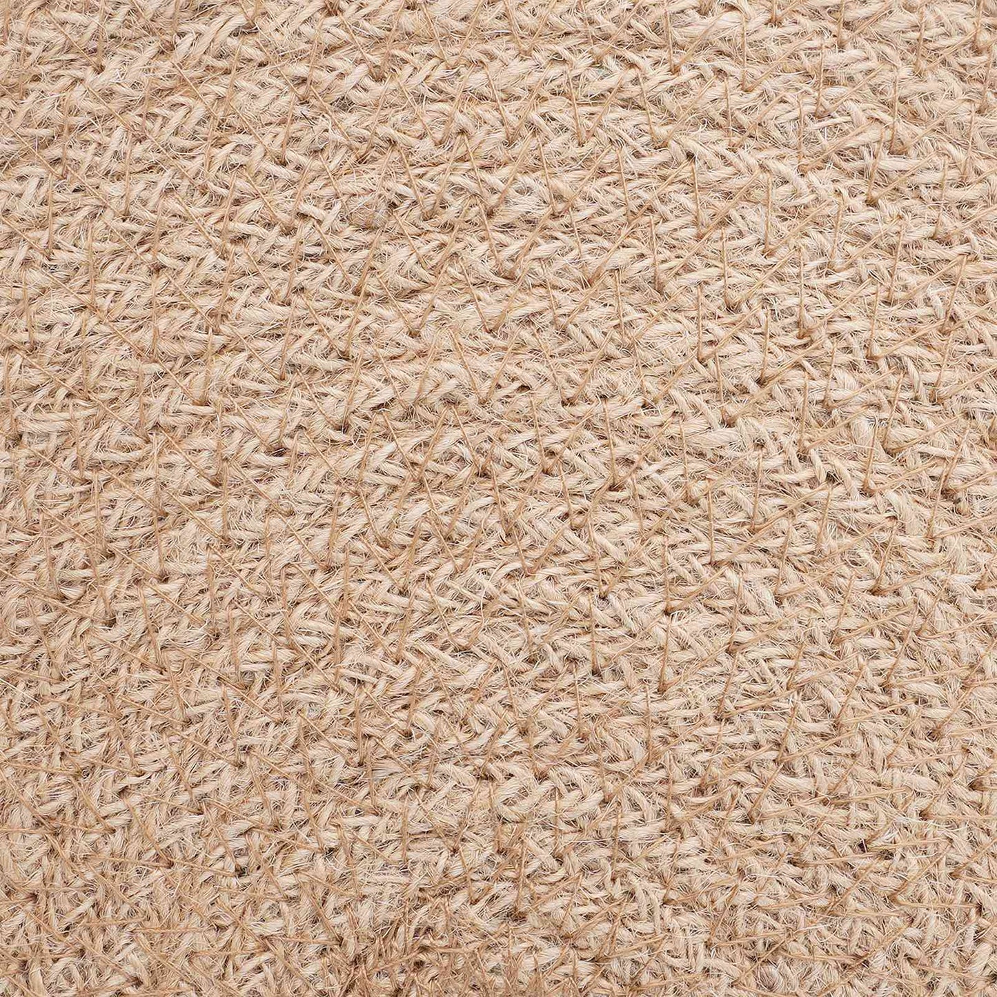 Jute Placemets 12 pcs Natural and Black 100% Tossa Jute