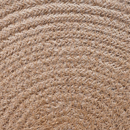 Jute Placemets 12 pcs Natural and White 100% Tossa Jute